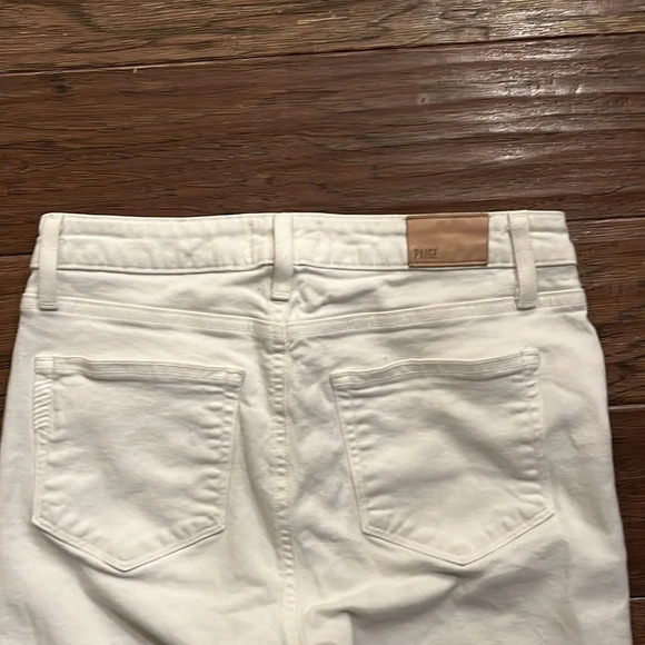 PAIGE Hoxton Ankle Jeans in White Size 28 - Picture 4 of 6